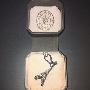 Juicy Couture Eiffel Tower Charm - silver